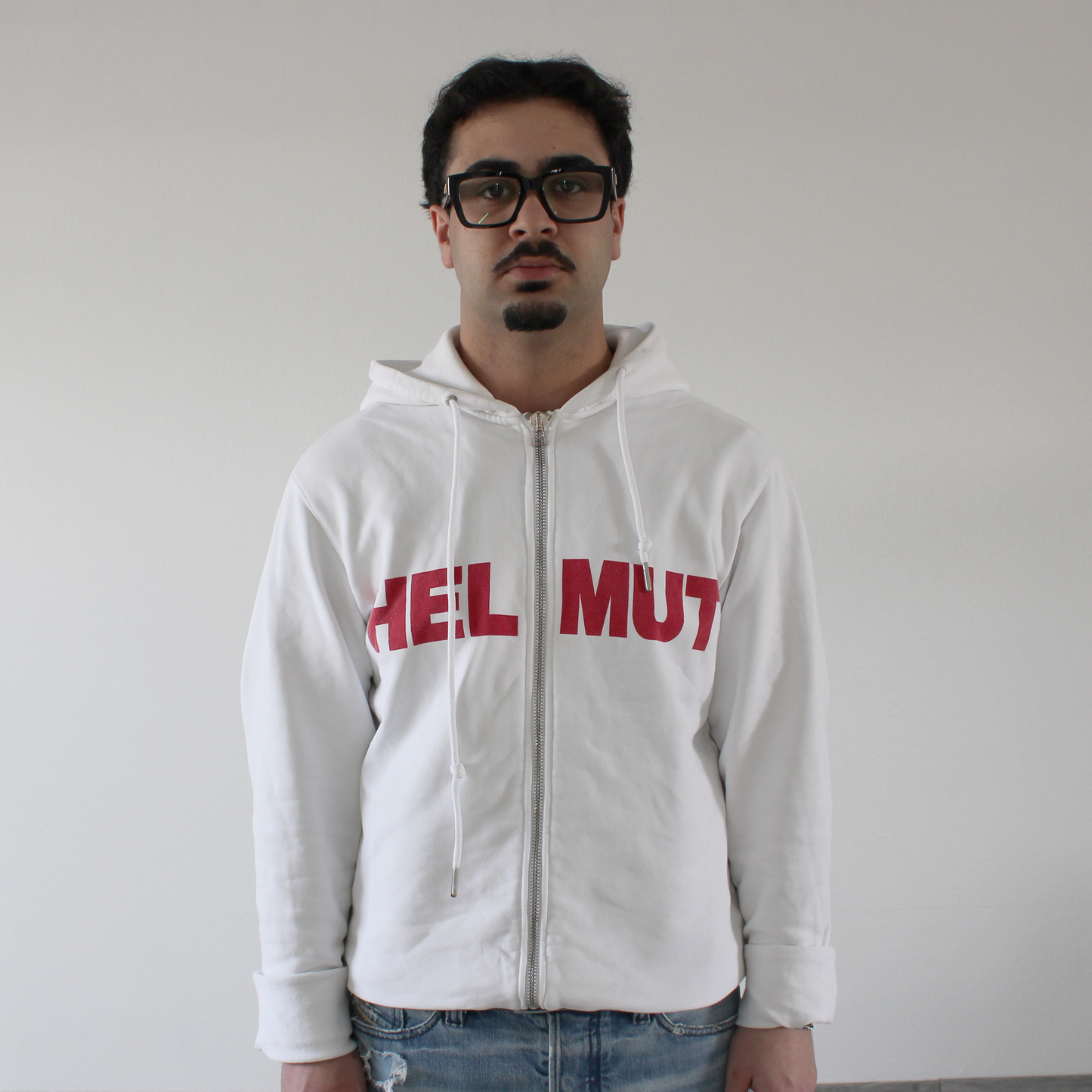 helmut lang zip up "HELMUT"
