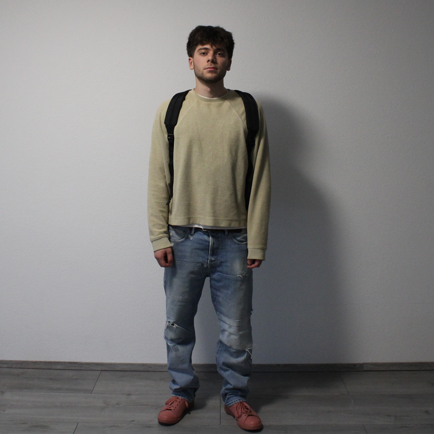 acne studios patchwork denim