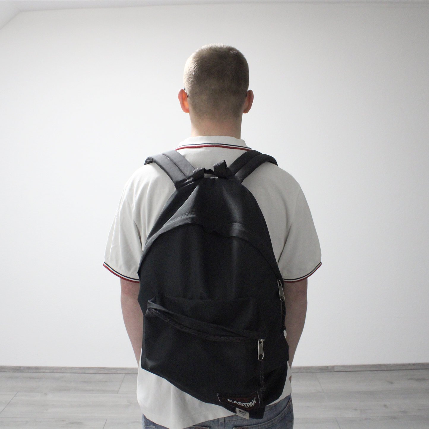 prada stripe logo polo