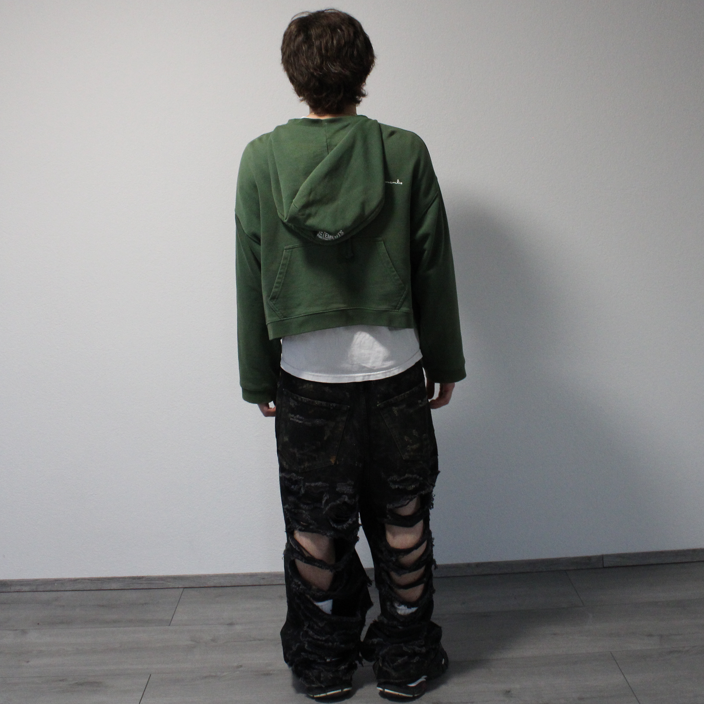 vetements ss16 reversible polizei hoddie