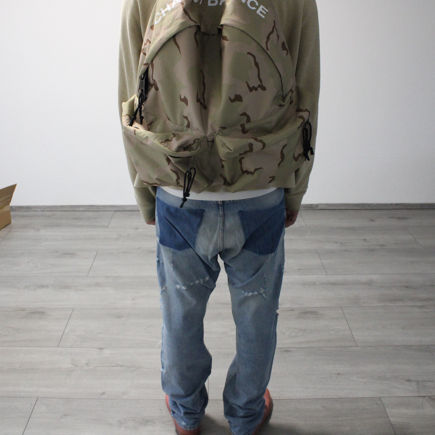 undercover x eastpak camo bag