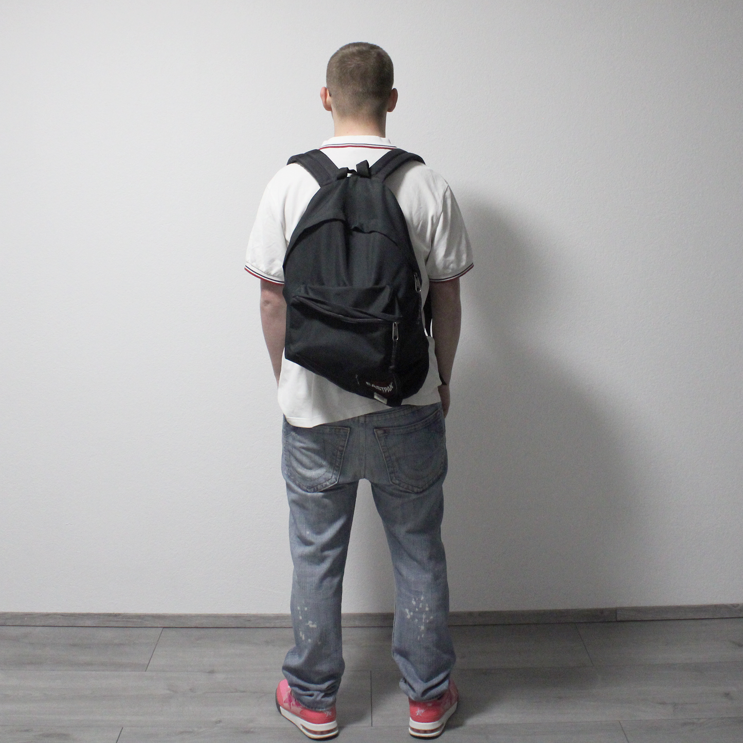 prada stripe logo polo