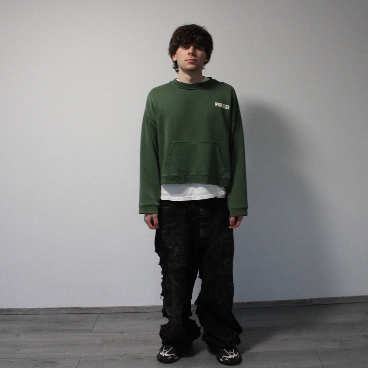 vetements ss16 reversible polizei hoddie