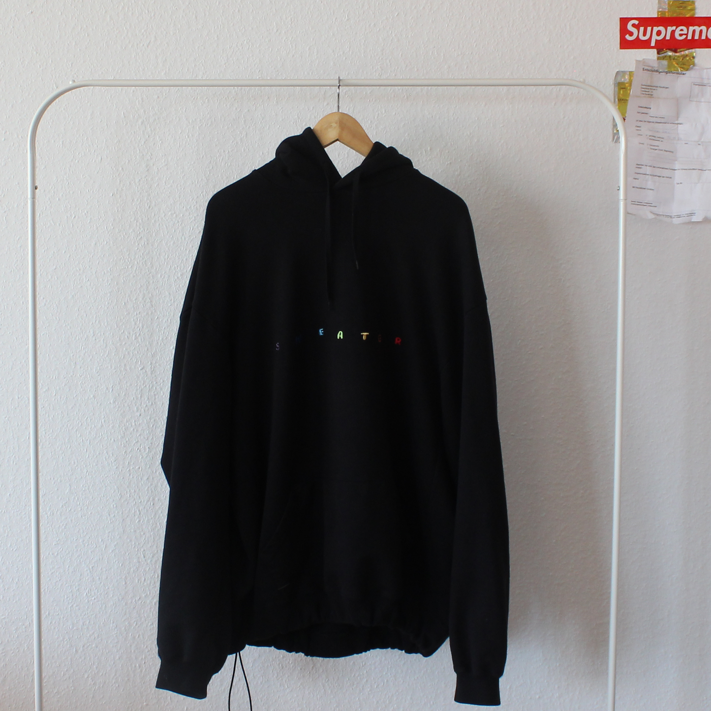 vetements aw18  sweater hoodie