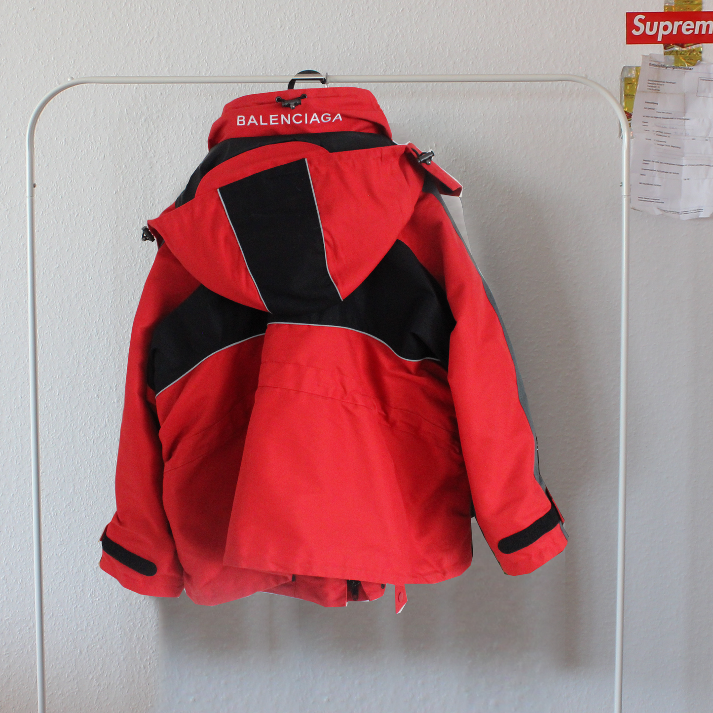 balenciaga fw16 swing parka